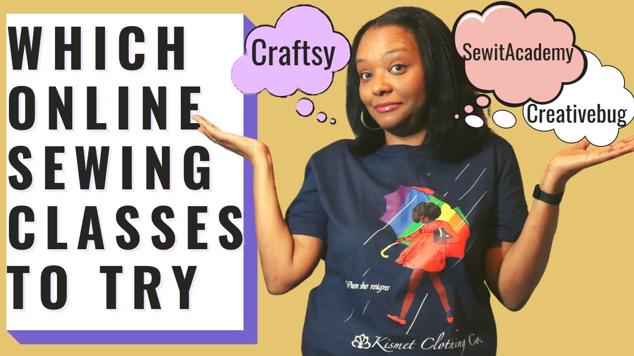 Which Online Sewing Classes Should You Try? Comparing Craftsy, Creativebug and The Sewit Academy