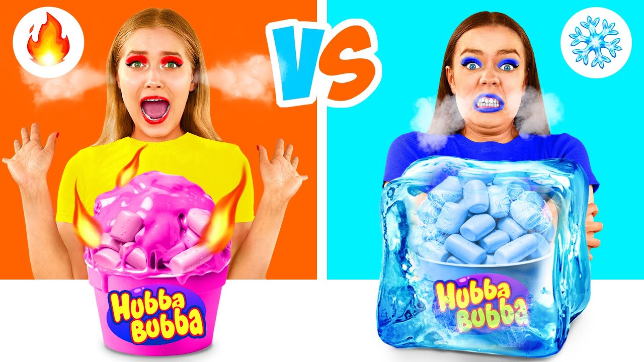 Hei&szlig; vs Kalt Food-Challenge | Lustige Momente