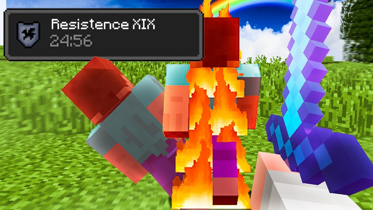 MINECRAFT pero cada KILL aumenta mi RESISTENCIA