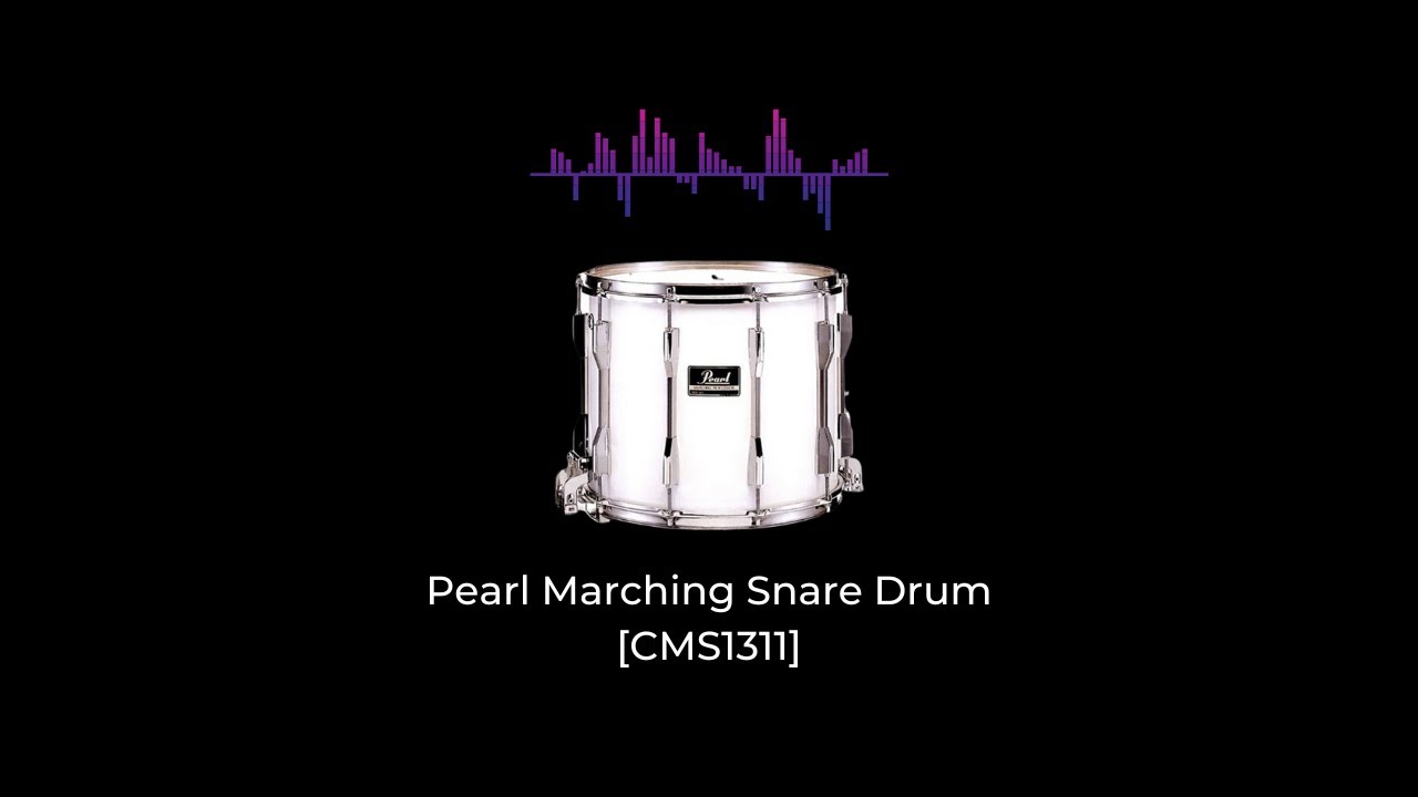รีวิว Pearl Marching Snare Drum [CMS1311] Rare item !!