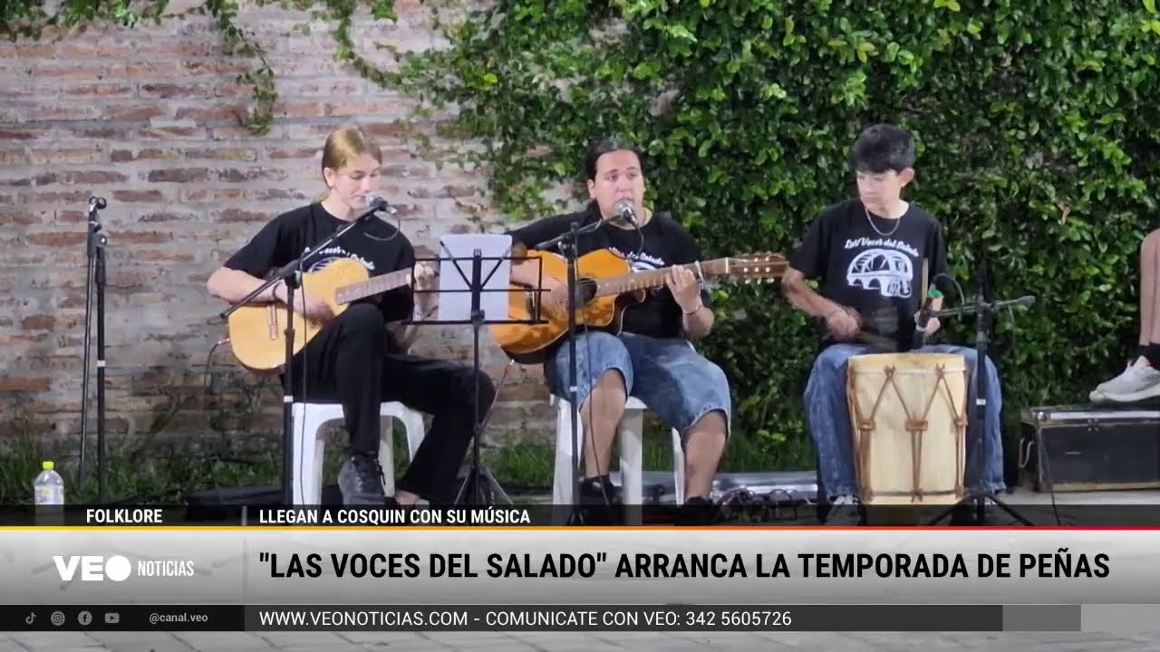 Entrevista a Las Voces del Salado en Veo Noticias