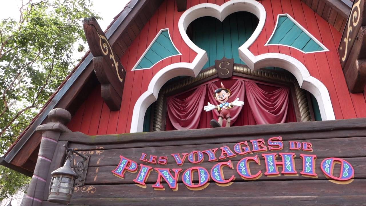 Pinoccio & snow white dark ride at Disneyland Paris. :)