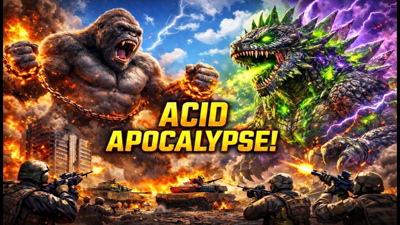 King Kong vs. The Giant Acid Monster – Acid Rain City Chaos