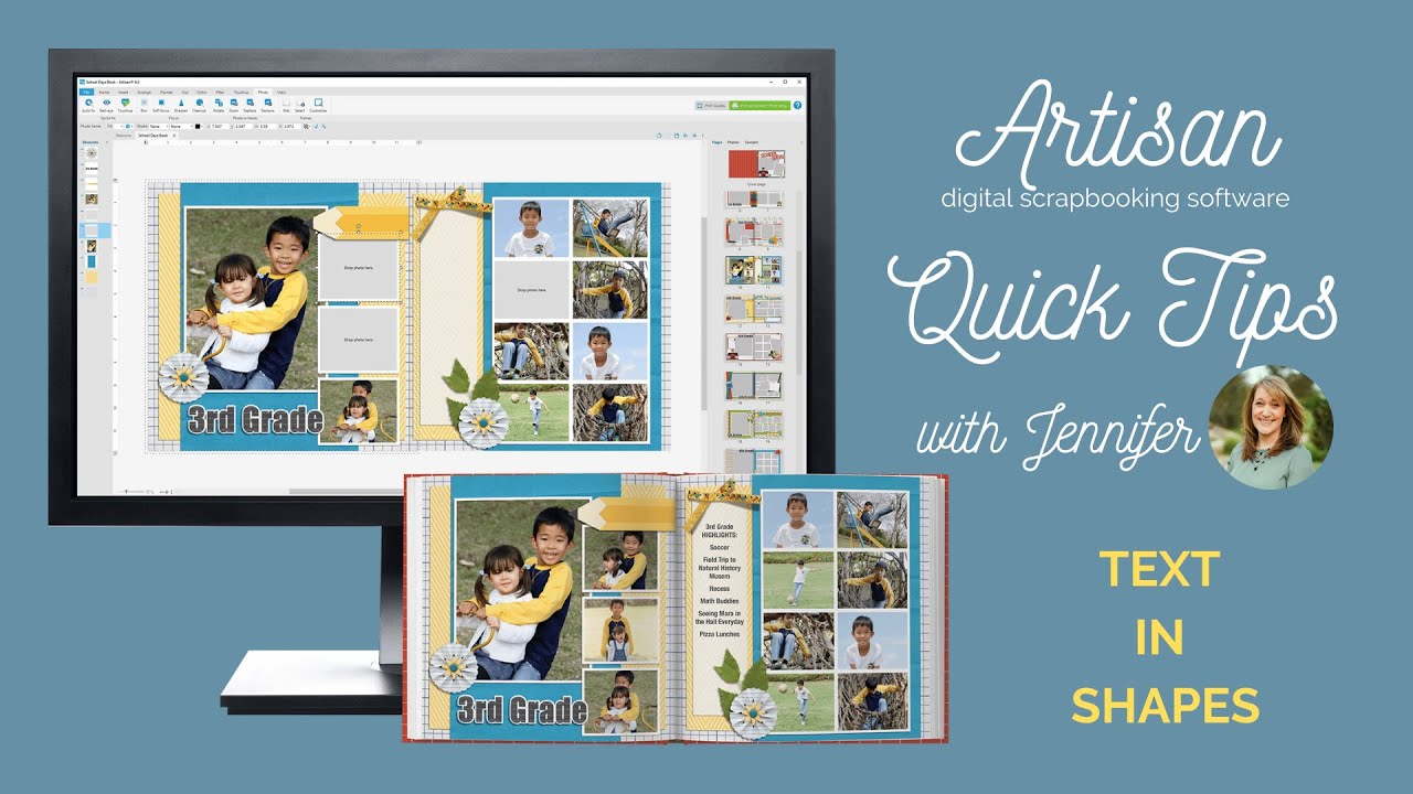 Text in Shapes: Artisan Quick Tips with Jennifer