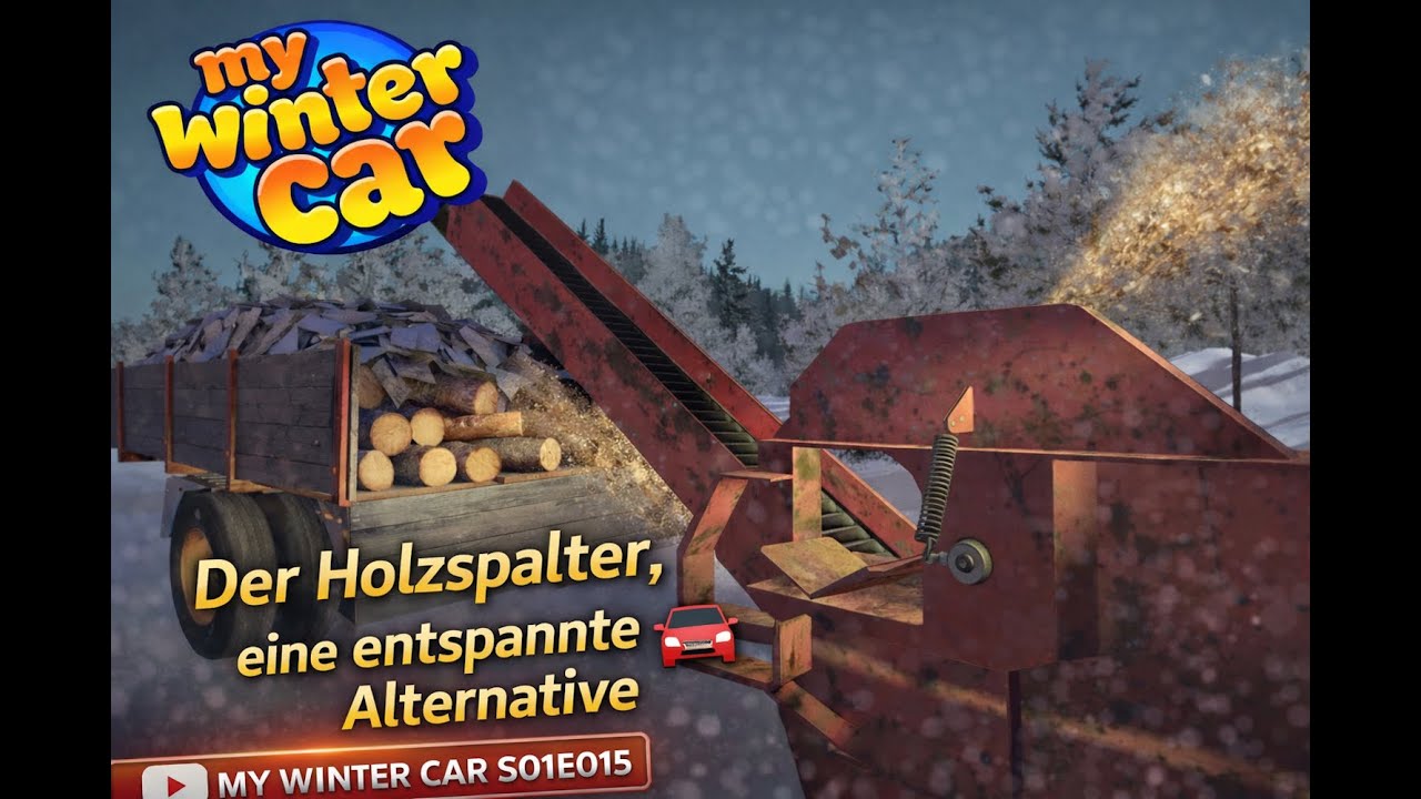 Der Holzspalter, eine entspannte Alternative 🚗 MY WINTER CAR S01E015 | Let´s Play Deutsch