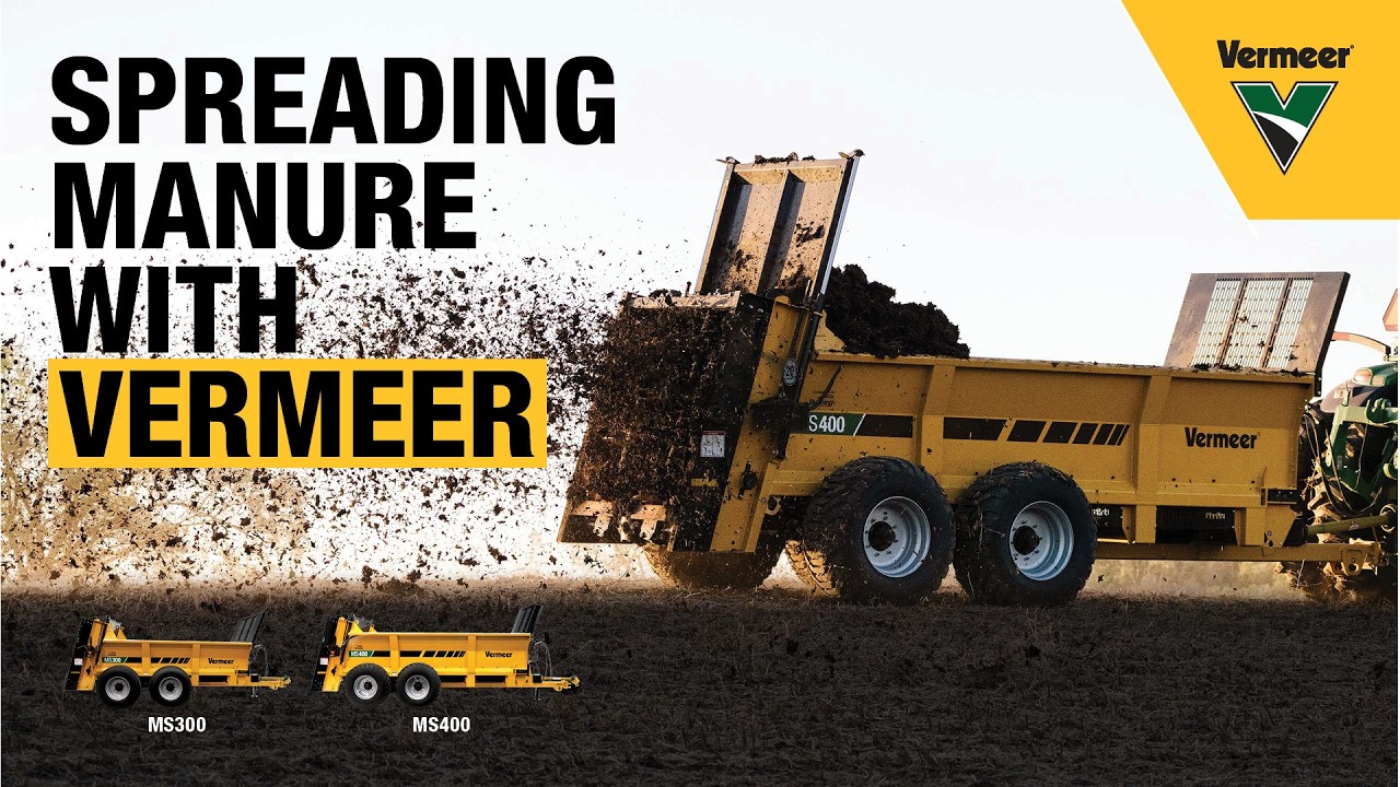 Are the Vermeer MS300 and MS400 manure spreaders right for you?