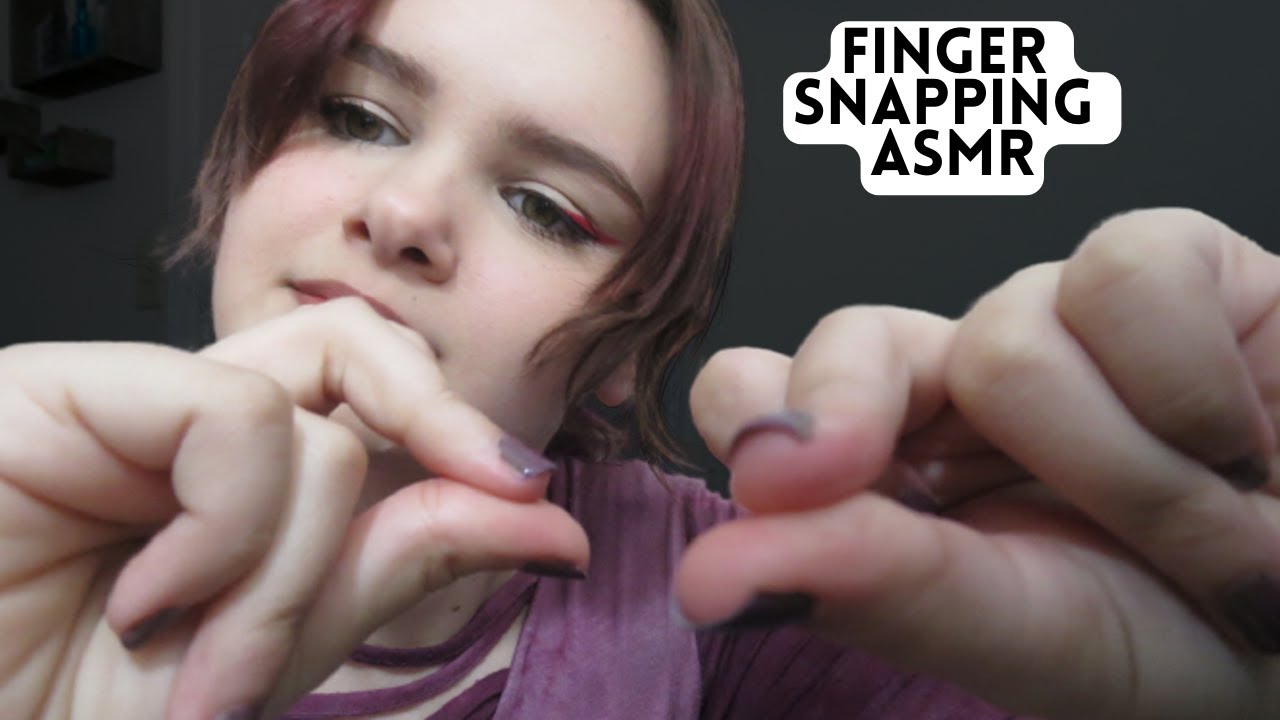 ASMR Finger Snapping (No Talking, Snapping Rhythmically)