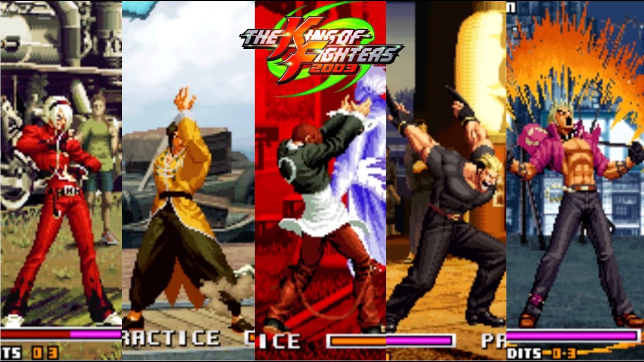 KOF 2003 All Super Moves