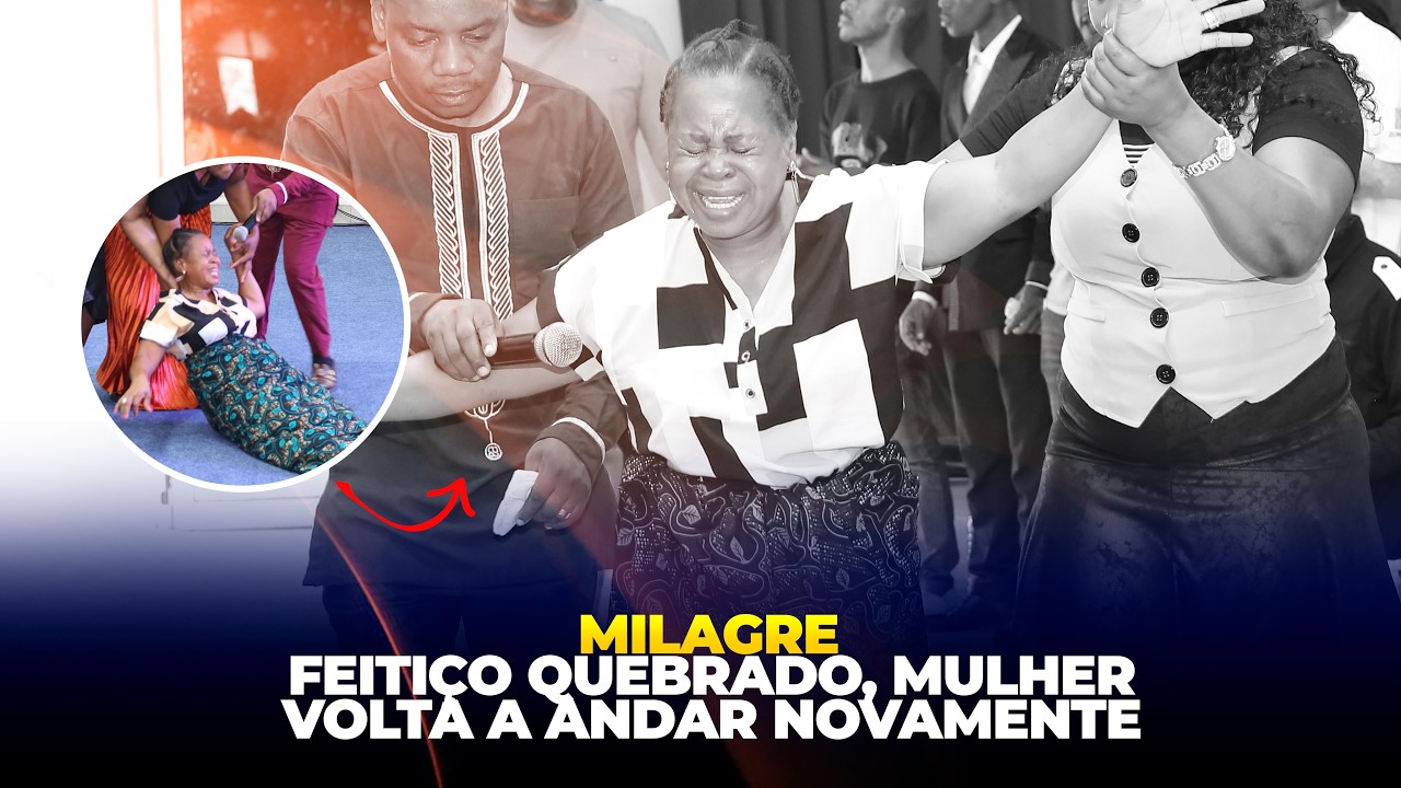 Milagre: feitiço quebrado, mulher volta a andar novamente || Apóstolo Onório Cutane