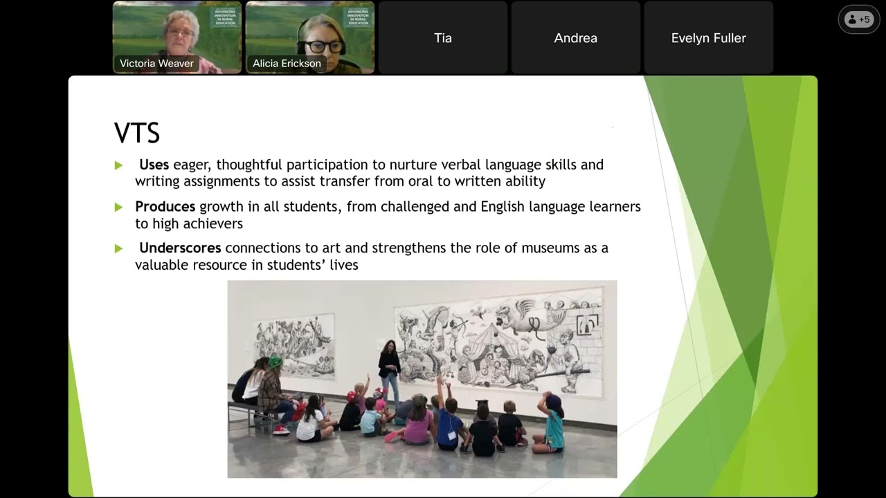 Using Visual Thinking Strategies to Improve Critical Thinking and Competency Training
