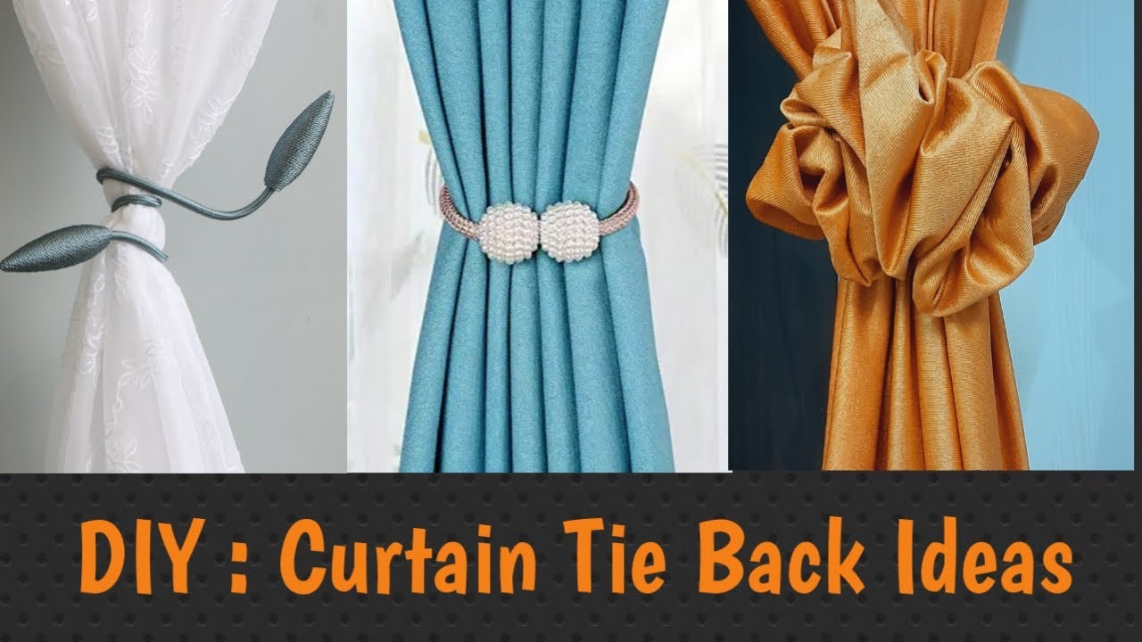 Curtain tie backs DIY Ideas | पर्दा बांधने की डोरी | Curtain Holder Ideas | Dapper Nest