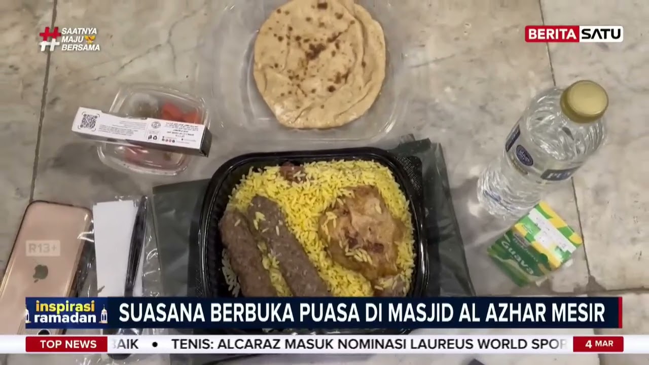 Momen Spesial Bukber Mahasiswa Indonesia di Masjid Al Azhar #beritasatu