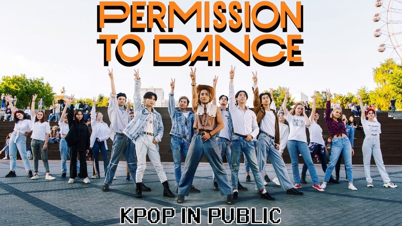 [K-POP IN PUBLIC | ONE TAKE] BTS (방탄소년단) 'Permission to Dance' dance cover by MON_STAR | RUSSIA