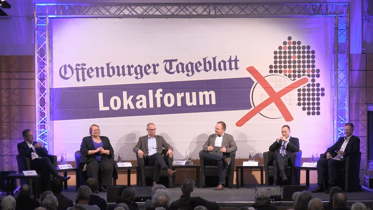 Podiumsdiskussion Bürgermeisterwahl Gengenbach