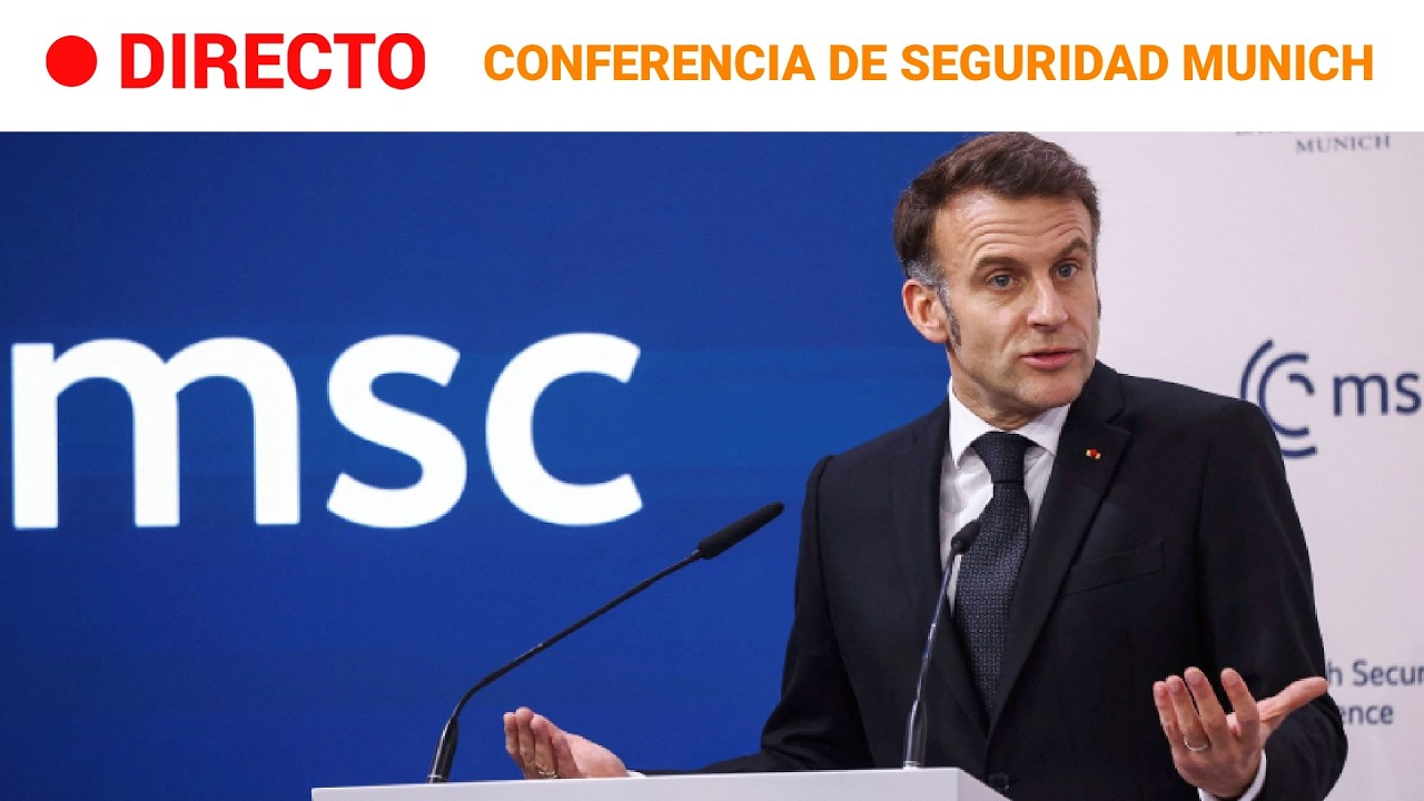 DIRECTO | CONFERENCIA de SEGURIDAD de MUNICH | MACRON pide 