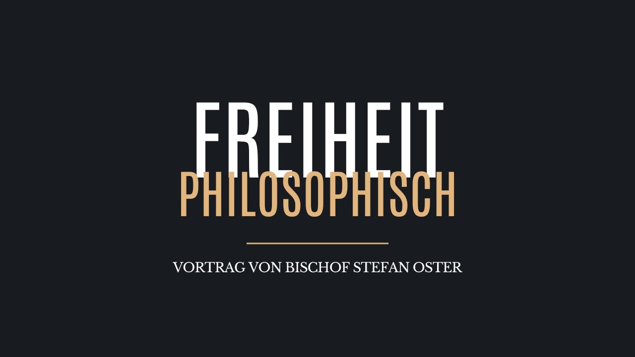 Freiheit philosophisch - Vortrag von Bischof Stefan Oster in Schmerlenbach