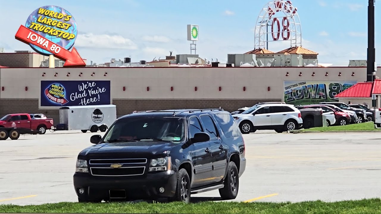 Living at The World's Largest Truck Stop in My Blacked Out Car