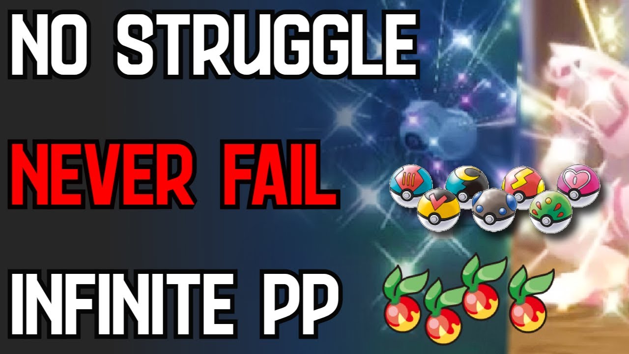 Never Lose A Shiny Pokemon To Struggle - Pokemon Brilliant Diamond/Shining Pearl (BDSP)