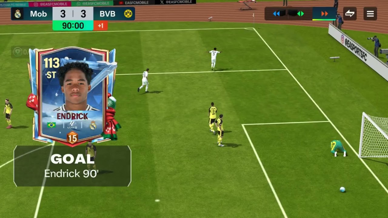 FC Mobile TOTY 26 Реал Мадрид против Дортмунда, матч 1