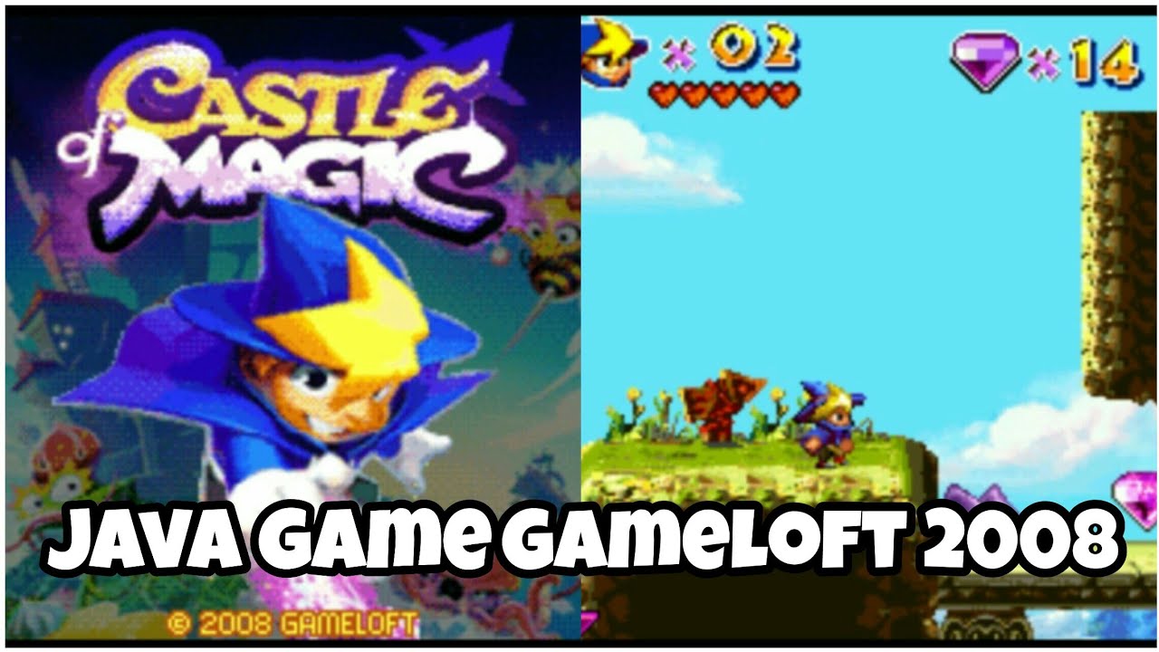 JAVA GAME CASTLE OF MAGIC  GAMELOFT 2008 GAMEPLAY