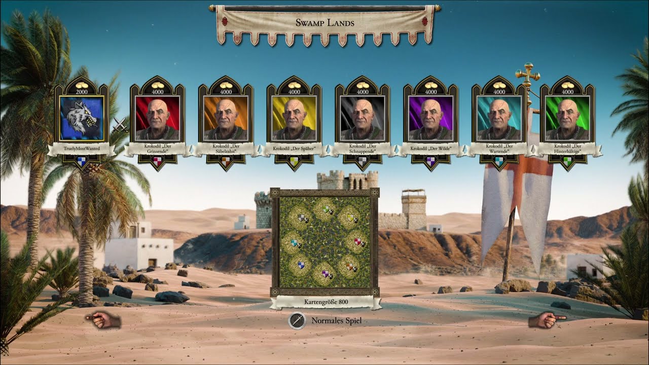M1: Das Krokodil - 1vs7 (Sehr Schwer) - Stronghold Crusader Definitive Edition (2.02)
