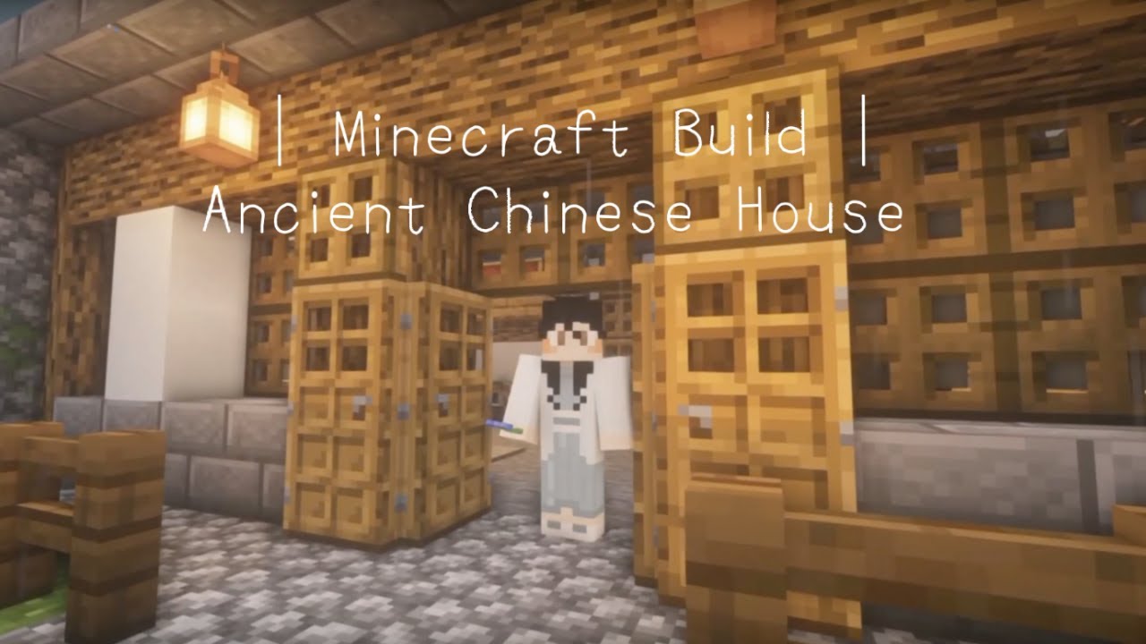 Minecraft: Ancient Chinese House  | Timelapse Build Inspo
