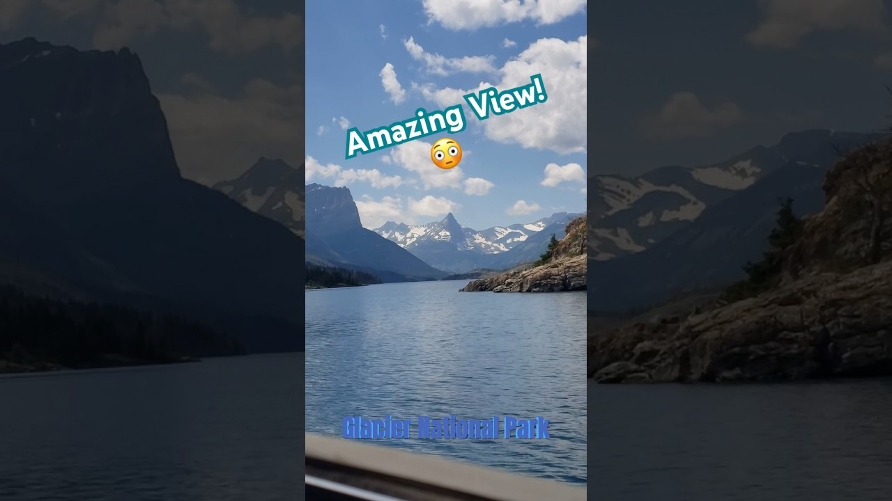 On Saint Mary Lake at Glacier National Park! #nature #nationalpark #glacier #montana #nps #outdoors