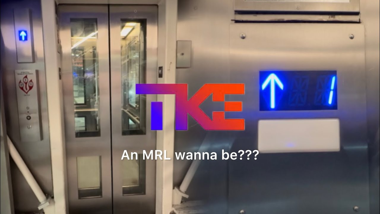TKE??? MEI??? Telescoping Hydraulic Elevator | Midway Airport transportation center | Chicago IL