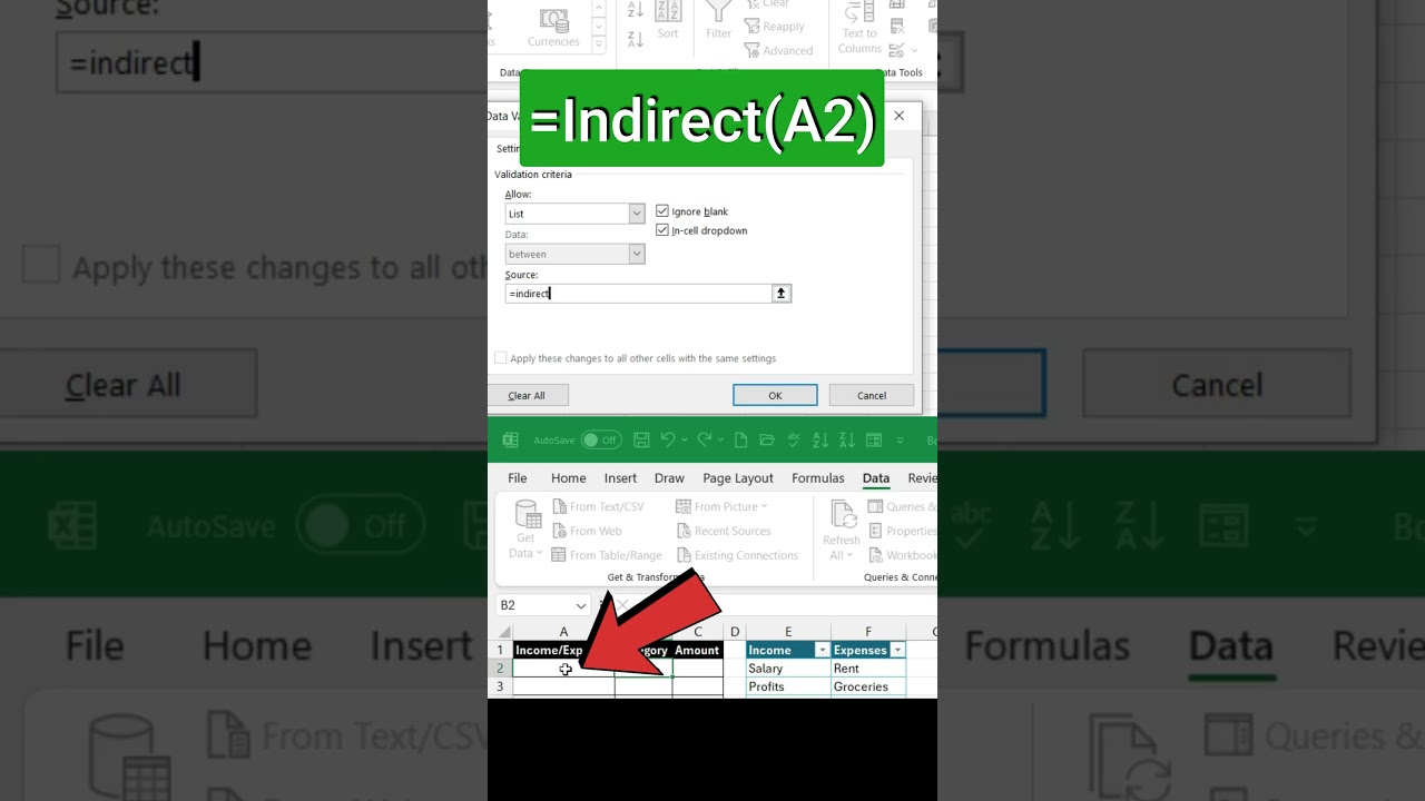 How to Make Automatic Dependent Drop-Down Lists in Excel | Easy Steps