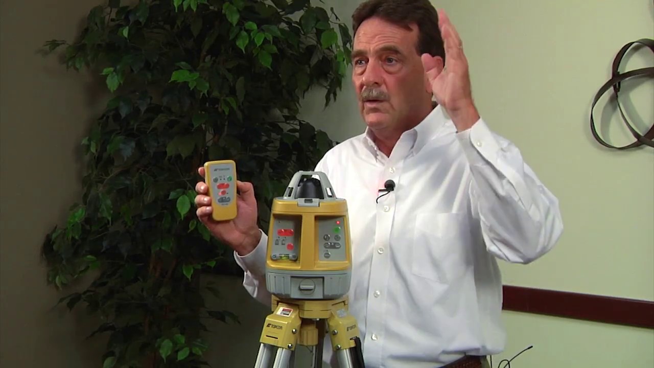 TOPCON Rotating laser Laser RL-VH4DR Training Video