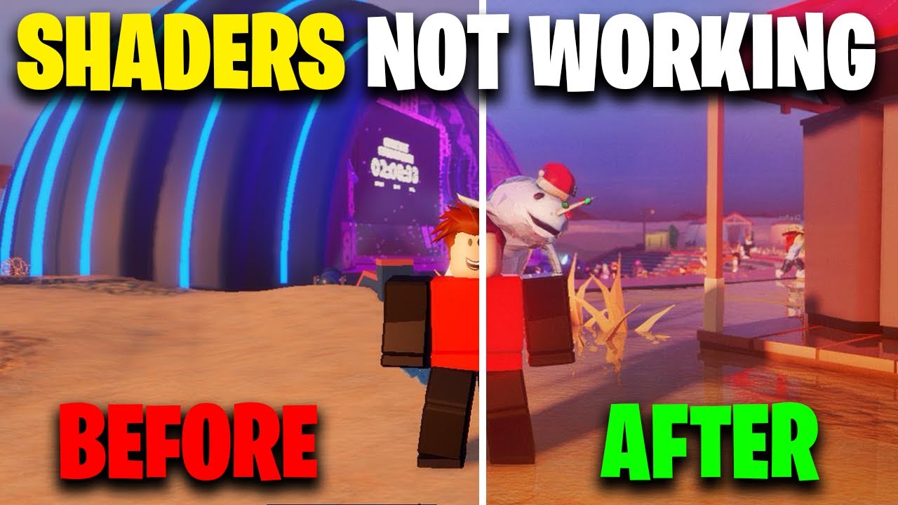 How To Fix Roblox Shaders Not Working
