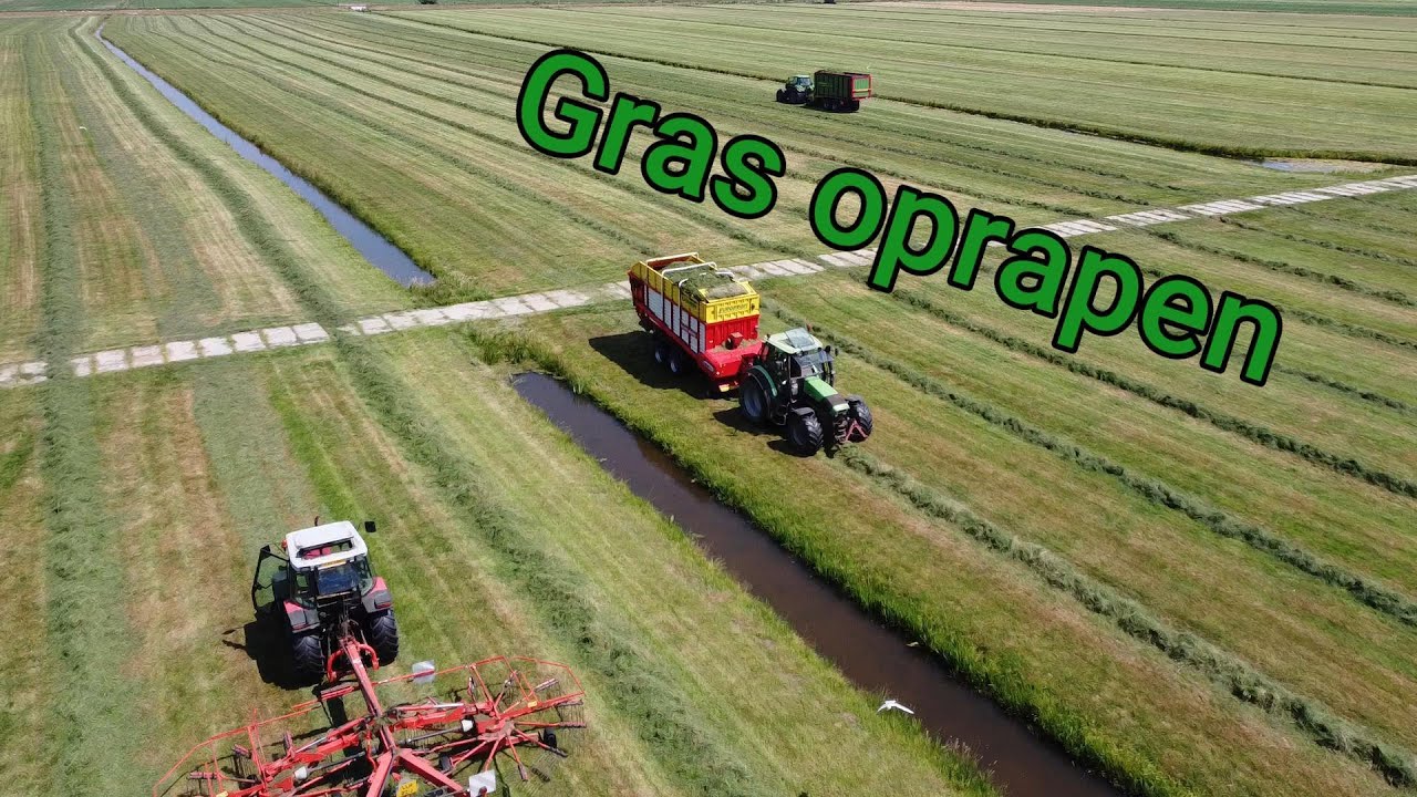 Gras oprapen 2025 | Deutz-Fahr \  New-Holland \ Strautmann \ Pottinger