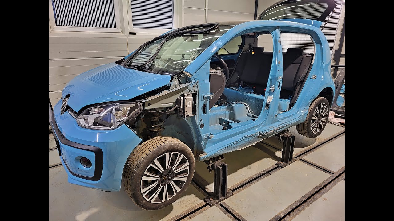 Naprawa blacharska bez kitu:) Vw Up! z 2020r  - Art Car ⚠️