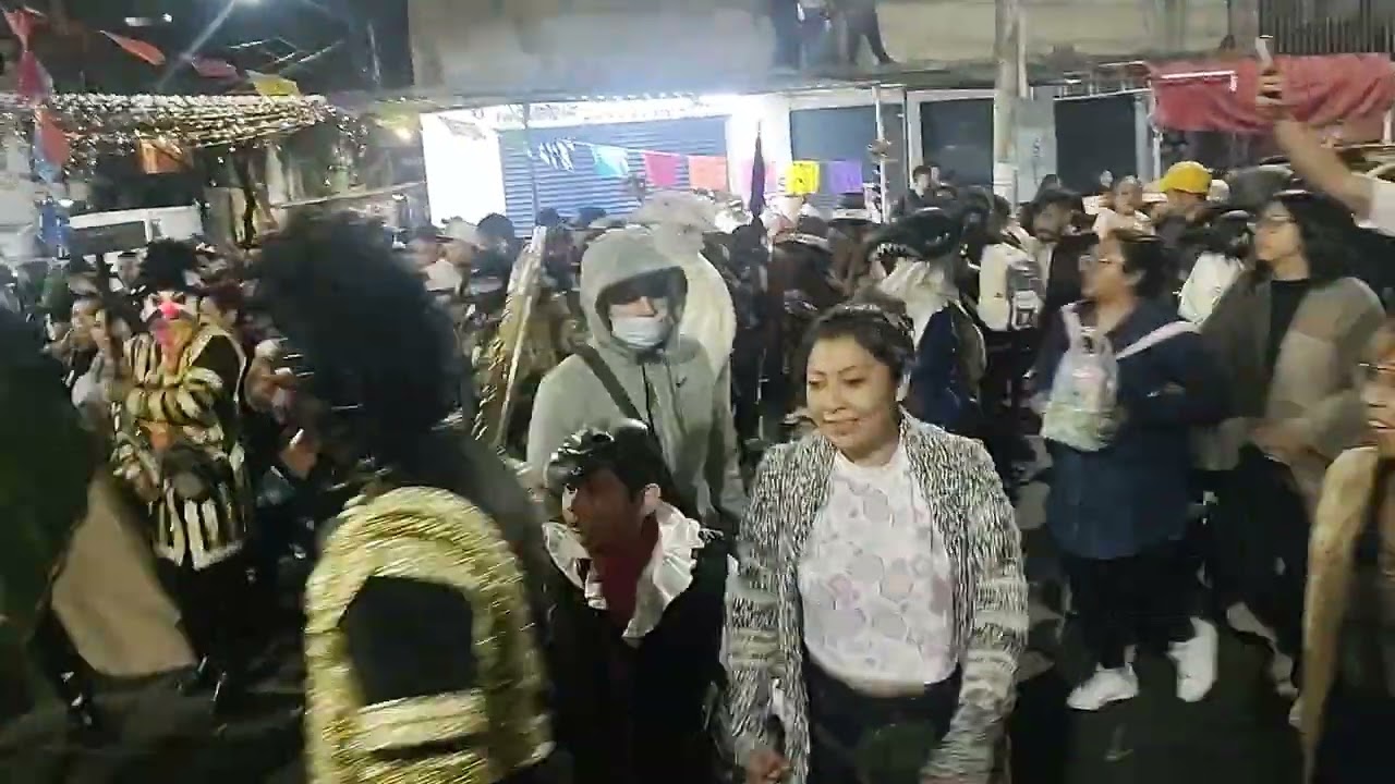 carnaval del peñón de los baños 2024 barrio de los reyes (miércoles)