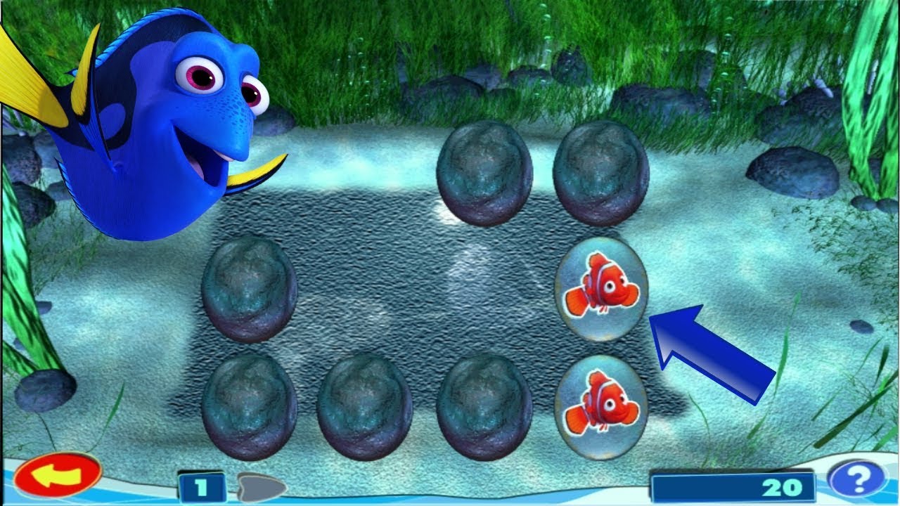 Finding Nemo: Nemo's Underwater World of Fun - Rock Roll Matching pictures Game