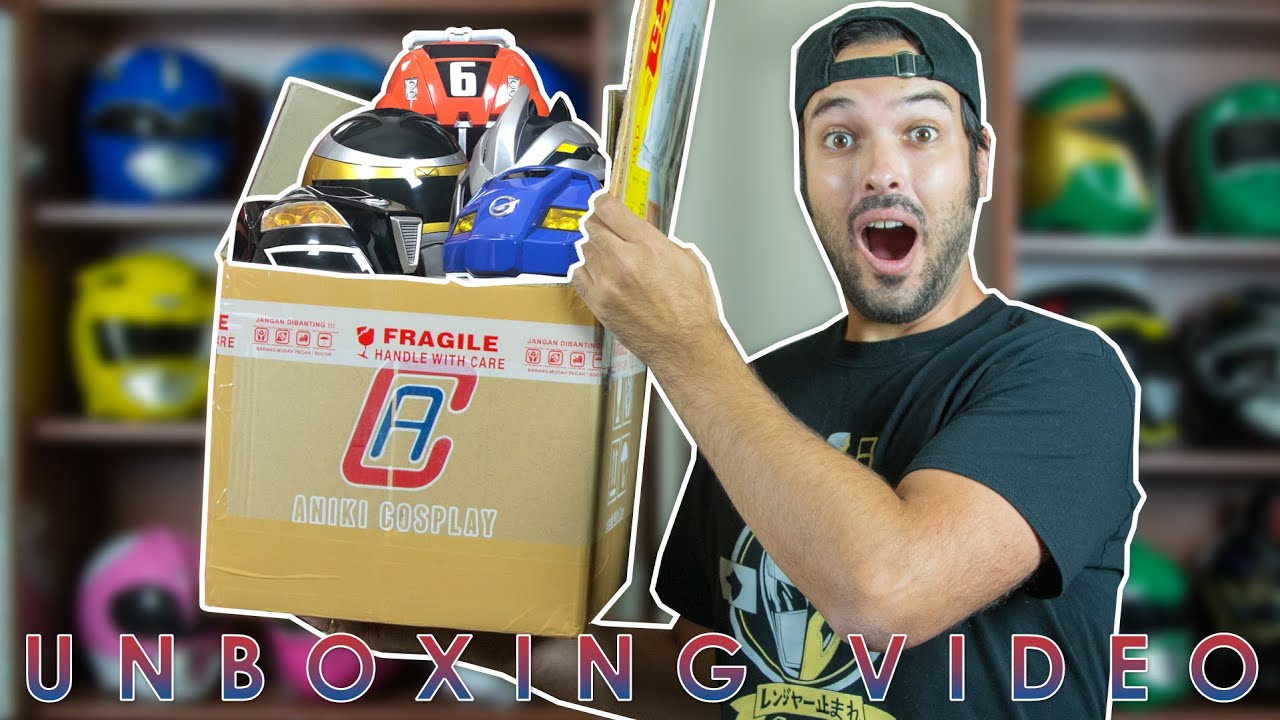 ANIKI COSPLAY POWER RANGER SUPER SENTAI UNBOXING SPECIAL!!! RPM, IN SPACE, DINO FURY & TOQGER