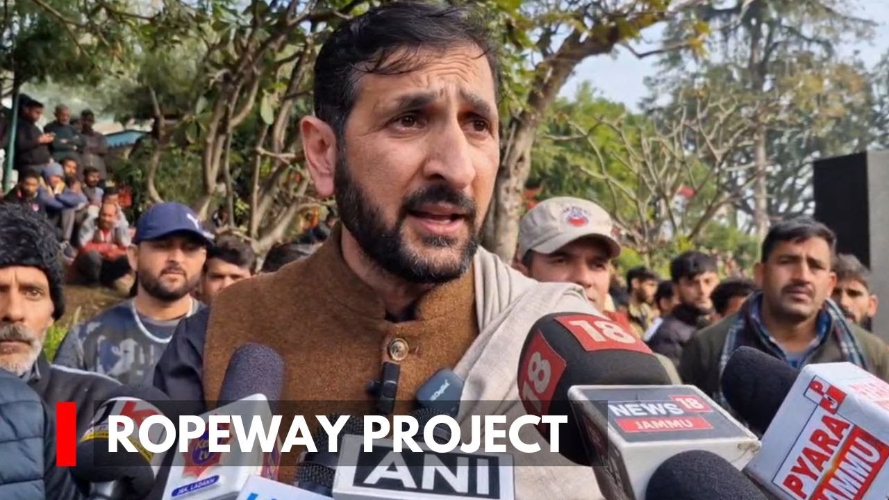 Ropeway Project: MLA Bani Visits Katra to Support Protesters