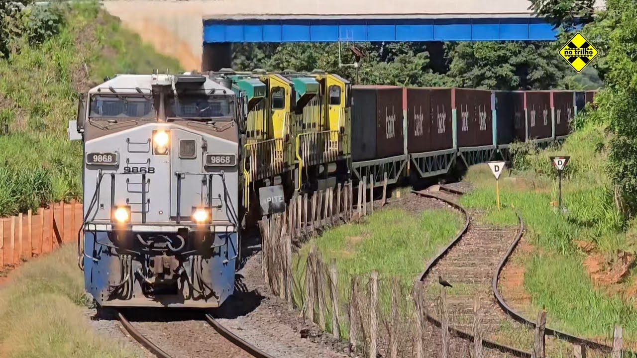 Trens no Verão 2026 – Translado de Locomotivas, Vagões Novos, Trilheiro e Muito Mais!