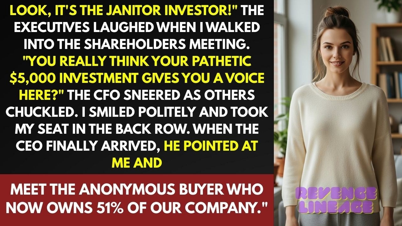 They Laughed at My Small Investment—Until the CEO Revealed the Real Owner!