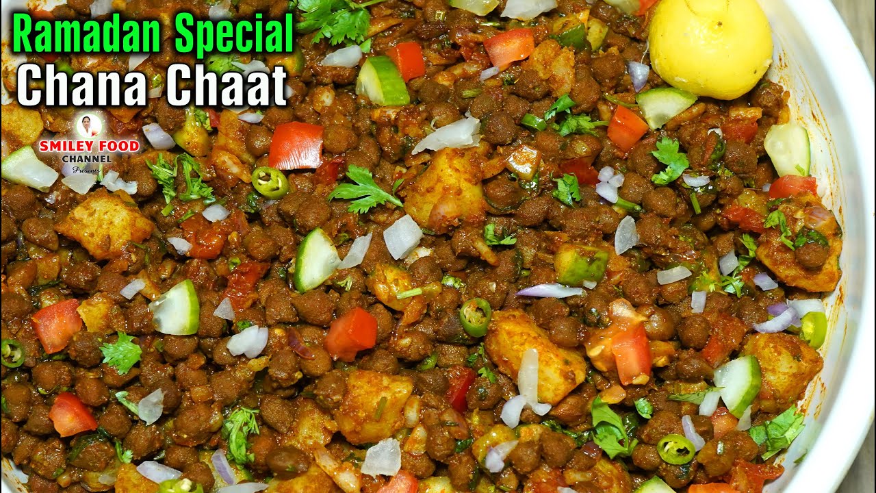 चना चाट पे जब निम्बू का रस गिरेगा तो... Chana Chaat Masala | Smiley Food | Chatpati Ramadan Recipes