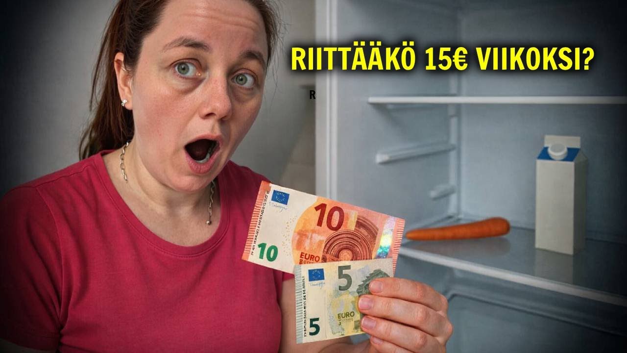 S&ouml;in viikon 15 euron budjetilla &ndash; t&auml;m&auml; oli vaikeaa 😳