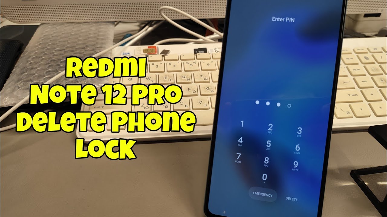 Forgot Phone Lock? Xiaomi Redmi Note 12 Pro 4G (22101316C). Delete pin, pattern, password lock.