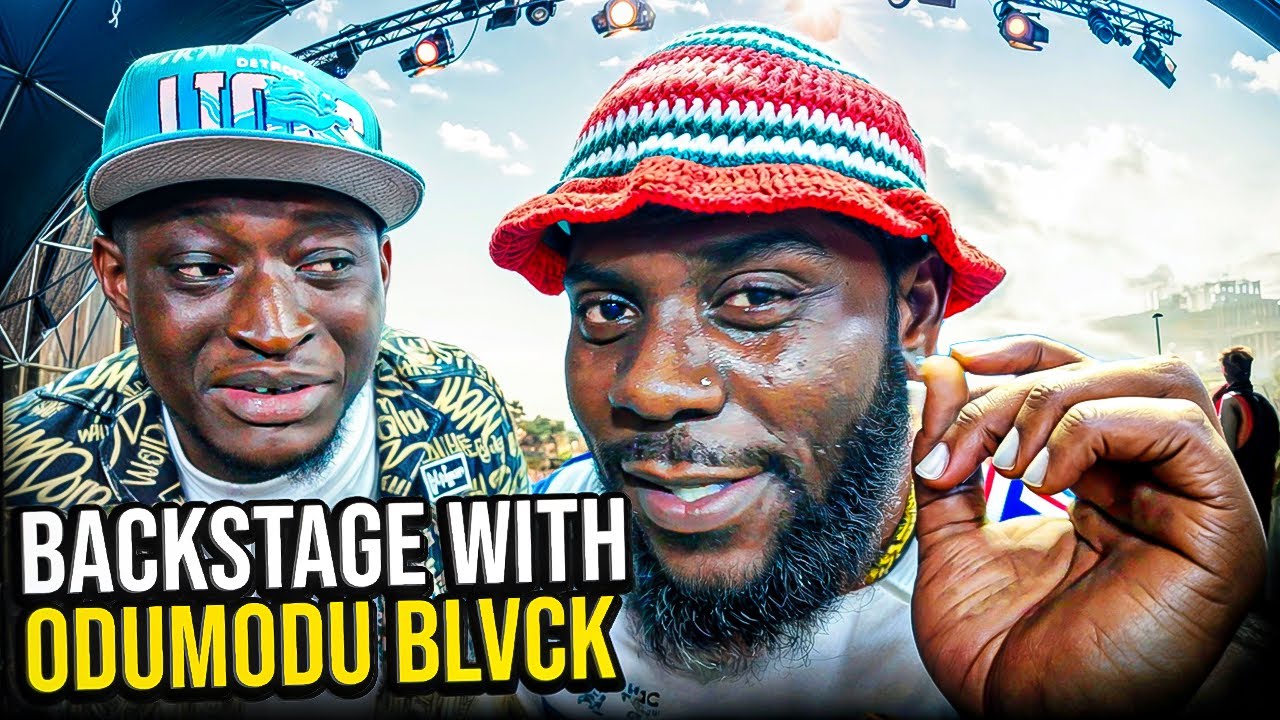 A DAY WITH ODUMODUBLVCK (Backstage)