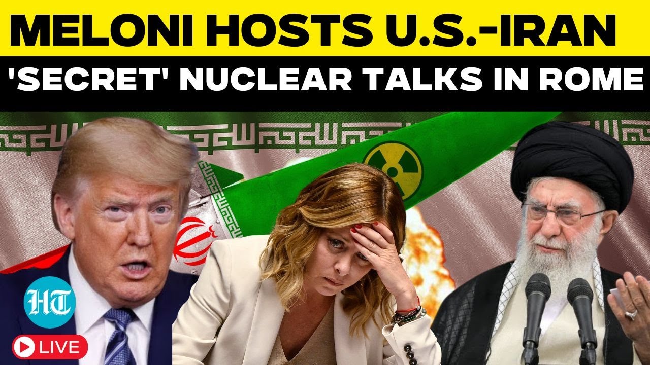 LIVE: U.S.-Iran Nuclear Talks | Iran's Top Diplomat Arrives in Rome | JD Vance | Trump | Meloni