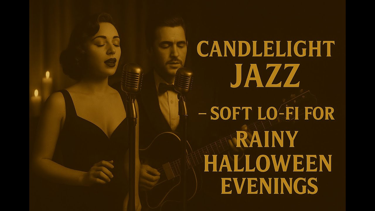 REPLAY - Candlelight Jazz – Full Live Replay | Rainy Halloween Evenings (Old Hollywood Radio)