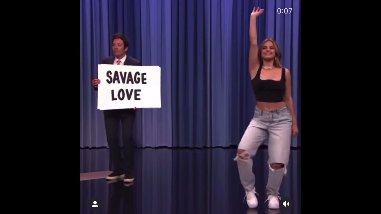 Addison Rae&rsquo;s TikTok&rsquo;s from The Tonight Show Jimmy Fallon💗