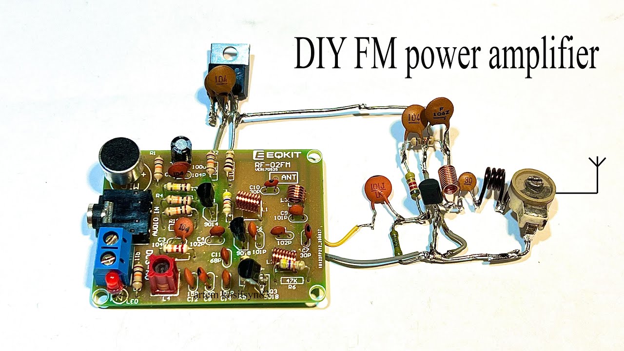 How to make an FM transmitter with an output power of 500 mW