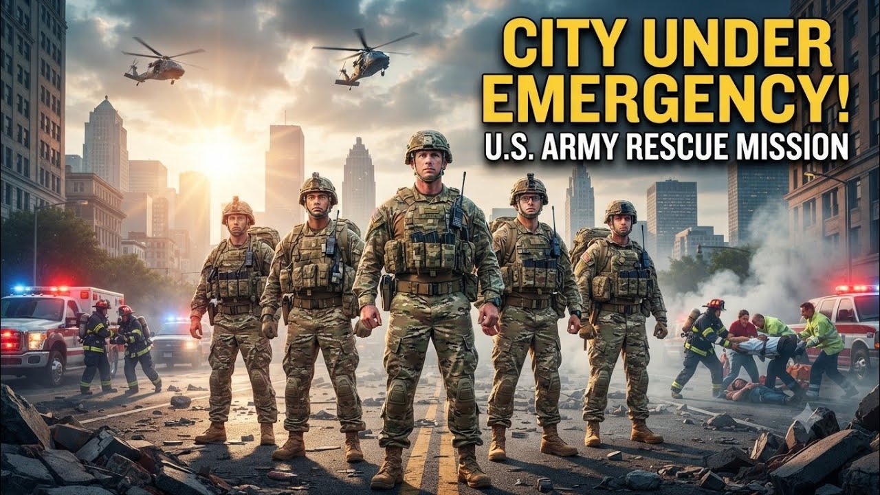 Operation Safe Shield | U.S. Army Rescue Team Saves a City | Cinematic Military Documentary