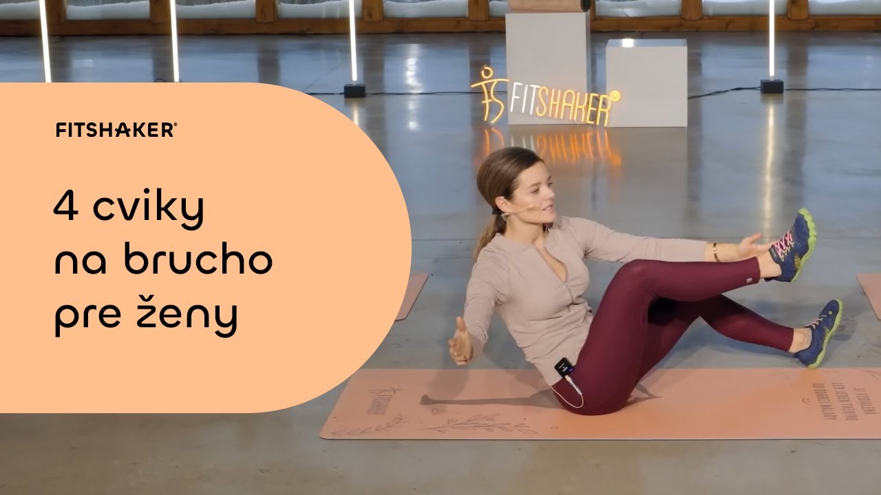 4 efektívne cviky na brucho pre ženy