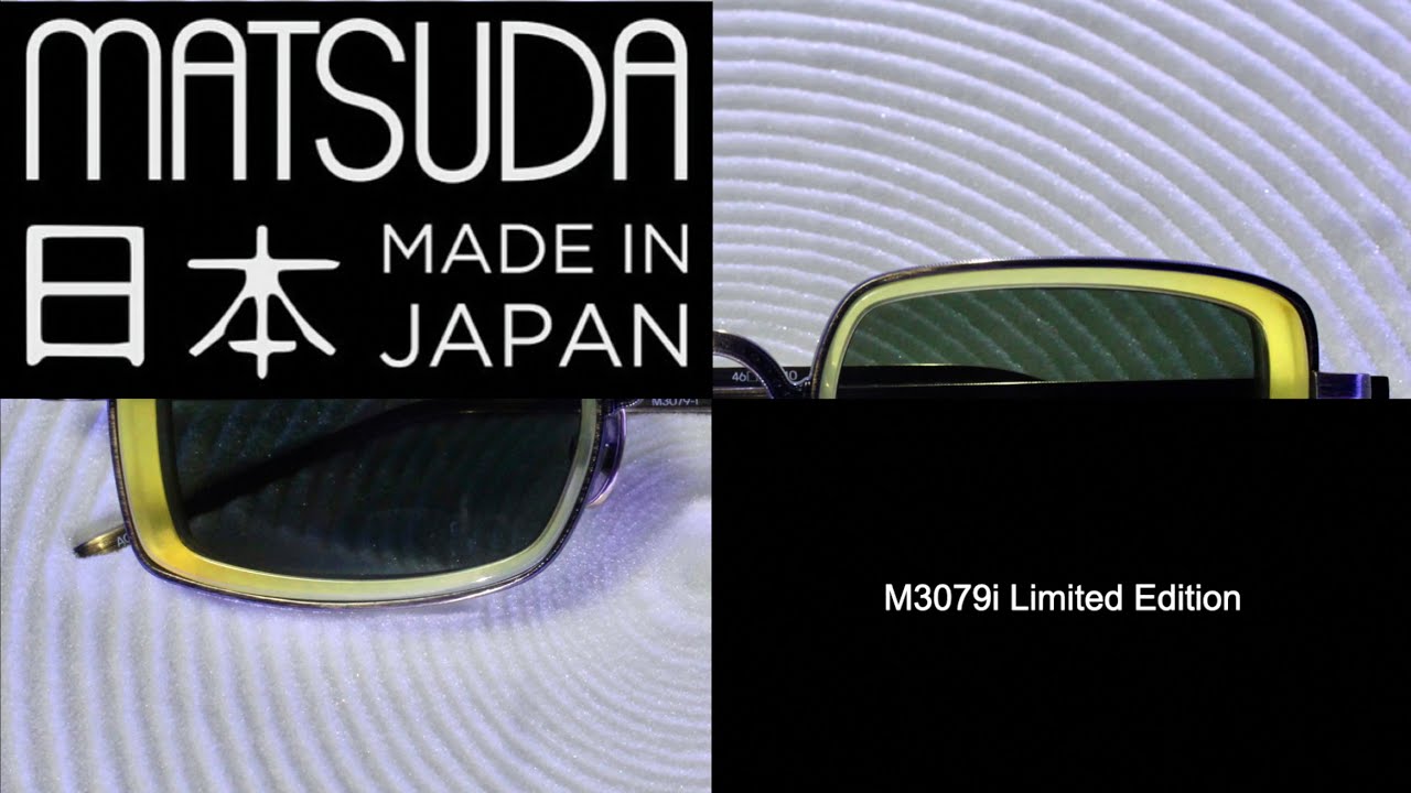 Photographing Matsuda Sunglass Collection